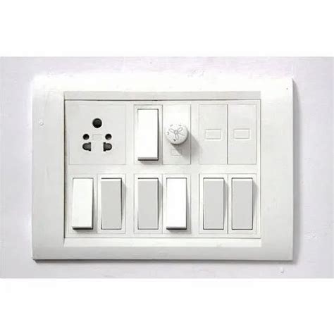 modular switches metal boxes|12 module switch board size.